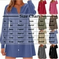thumbnail image 2 of Women Solid Color Dresses Fall Casual Long Sleeve Button Down Shirt Dresses 2025 Beach Cover Up with Pockets, 2 of 5