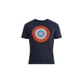 thumbnail image 5 of Captain America Men’s & Big Men's Cotton Graphic Tee with Short Sleeves, Sizes S-3XL, 5 of 5