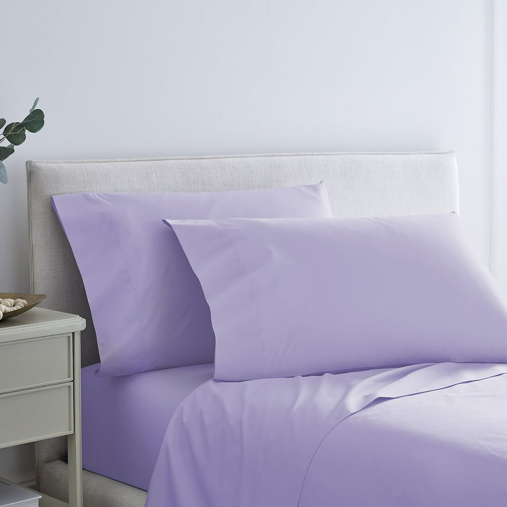 Martex Purity Antimicrobial Solid Sheet Set, Lilac, Twin Xl Walmart