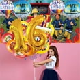 thumbnail image 7 of Fireman Sam Balloons Party Supplies 16th Decor Tableware Birthday Cake Topper Decorations Banner Backdrop, 7 of 7