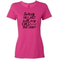thumbnail image 3 of Inktastic Humor Sorry Did I Just Roll My Eyes Out Loud Women's T-Shirt, 3 of 5