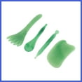 thumbnail image 5 of Vocoste Gua Sha Facial Massage Beauty Tool 1 Set Durable Skincare Green, 5 of 5