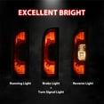 thumbnail image 6 of Tail Light Brake Light Lamp w/ Bulbs Driver Left Side Fit For 2015-2018 GMC Canyon, 6 of 9