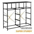 thumbnail image 2 of REAHOME 9 Drawer Steel Frame Bedroom Storage Organizer Dresser, Espresso, 2 of 7