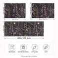 thumbnail image 2 of Yayeee Pillowcase King Size Set of 2 Satin Wrinkle Resistant Envelope Pillow Case, Dark Gothic Floral, 2 of 8