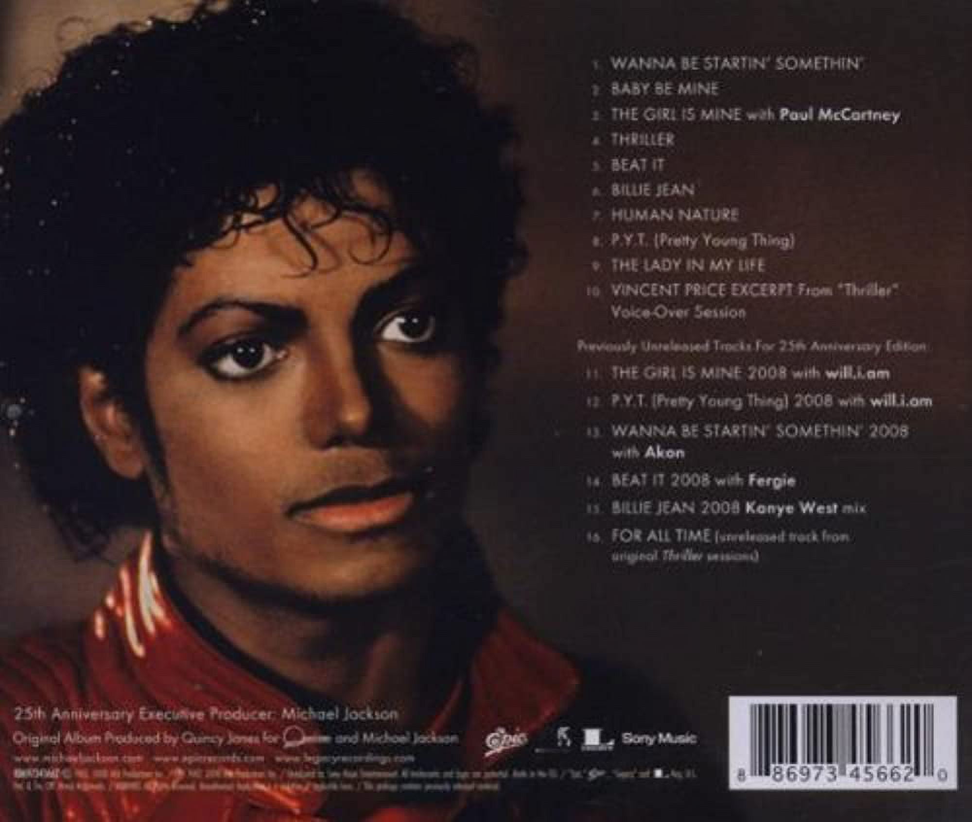 Michael Jackson - Thriller 25th Anniversary - Music Michael Jackson - Thriller 25th Anniversary - Music