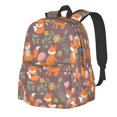 thumbnail image 1 of Disketp Cute Little Fox Mochila Escolar de Gran Capacidad y Peso Ligero, Mochila de Viaje Ideal para Escuela, Trabajo y Uso Diario, Cómoda y con Estilo, 1 of 8