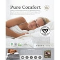 thumbnail image 7 of Delilah Home Sustainable Living 100% Organic Hemp Bed Sheet Set (White, Twin XL), 7 of 7