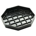 thumbnail image 3 of Cal-Mil Octagonal Black Plastic Drip Tray - 4" L x 4" W, 3 of 5