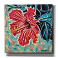 thumbnail image 1 of Epic Graffiti 'Hawaiian Beauty II' by Carolee Vitaletti, Canvas Wall Art, 37"x37", 1 of 3