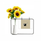 thumbnail image 1 of Tarjeta de bendición de jarrón de girasol artificial Unbranded con soporte de Marco de hierro 25 x 17 cm, 1 of 3