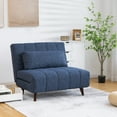 Costway Convertible Sofa Bed 3 Position Folding Sleeper Chair w/ Pillow