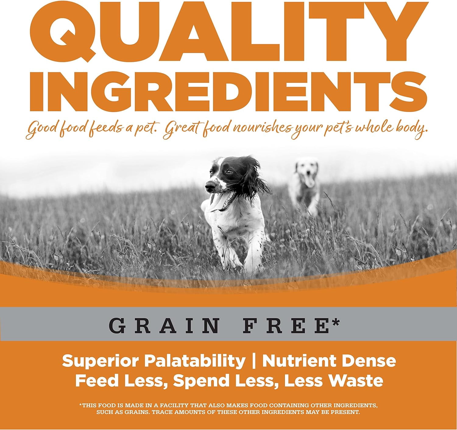 NutriSource Grain Free Dry Dog Food, Lamb Meal and Peas, 26LB