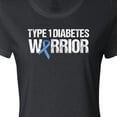 thumbnail image 4 of Inktastic Type 1 Diabetes Warrior Women's T-Shirt, 4 of 5