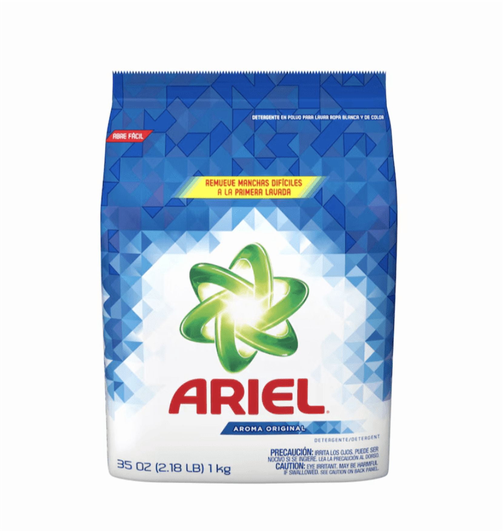 Ariel Powder Laundry Detergent 2.2 lb – 1 Pack – 2X Power, Deep Clean for Whites & Colors