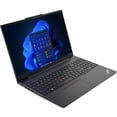 thumbnail image 2 of Lenovo ThinkPad E16 Laptop (AMD Ryzen 5 7530U 6-Core, 16GB RAM, 512GB M.2 2242 PCIe SSD, AMD Radeon, 16.0in 60 Hz Wide UXGA (1920x1200), Fingerprint, Wifi, Bluetooth, Backlit KB, Webcam, Win 11 Home), 2 of 7