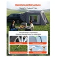 thumbnail image 3 of Large Tent for 5-9 Person, 10.6 x 8 FT Tailgate Tent, Waterproof Camping Tent with Ventilation, 3 of 9