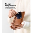 thumbnail image 6 of Ringke Canvas Mini Cross Bag - Brown, 6 of 10