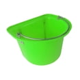 thumbnail image 4 of Ethern Horse feed Bucket Easy to Carry D Shaped Ergonomic Ranch Outside feed Trough Green, 4 of 9