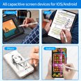 thumbnail image 3 of A33 Stylet pour Écrans Tactiles, Stylet Tactile pour iPad Stylet Apple Crayon Tout Android iOS Tablette Téléphone Stylet avec Affichage de Puissance 1 Stylet 1 Pointe, 3 of 6
