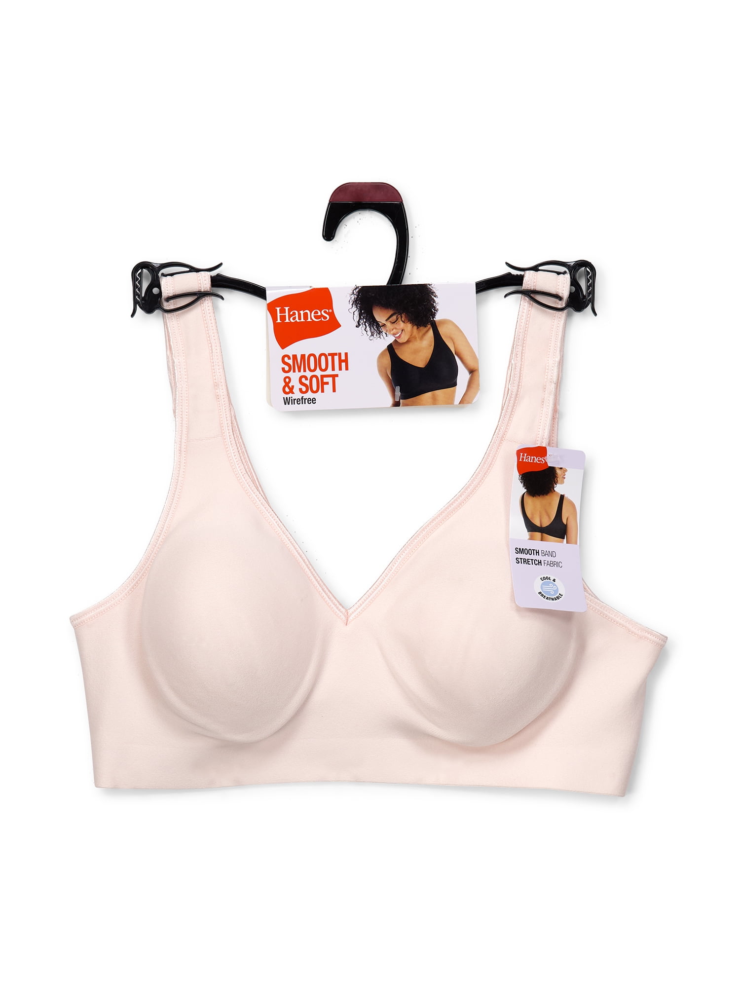 Hanes, Intimates & Sleepwear, Hanes Comfort Evolution Womens Bra Without  Laces Or Underwire