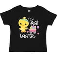 thumbnail image 3 of Inktastic My 1st Easter with Baby Chick and Eggs in Wagon Boys or Girls Baby T-Shirt, 3 of 5
