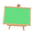 thumbnail image 1 of Pizarra de madera con caballete multiusos para mensajes. Verde, 1 of 9