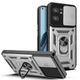 thumbnail image 1 of For Oppo Reno7 5G (Global) Bump Proof Case Ring Kickstand Slide Camera Protector Back Cover, 1 of 5