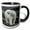 Black/White, variant on 3drose, Canada, Nunavut, Polar Bear Standing by Iceberg, 11oz Mug