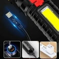 thumbnail image 4 of Proyector LED Recargable Portátil Portátil de cinco núcleos Linterna de camping, Linterna de linterna súper brillante de alta potencia Yuyangstore  Linterna recargable, 4 of 8