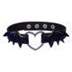 thumbnail image 1 of Gargantilla Collares PU Cuero Gótico Harajuku Estilo Disfraz Accesorio Punk negro jinwen Collar Gargantilla, 1 of 8