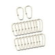 thumbnail image 5 of 20 hebillas de aro para llavero, hebillas de tornillo, suministros para colgar colgantes, resistentes, versátiles, para bricolaje, mosquetón de enlace, 5 of 8