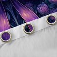 thumbnail image 4 of Feelyou Retro Princess Ribbon Blackout Curtains Set of 2 (52x84 Each) for Female, Farmhouse Groovy Floral Window Curtains, Countryside Curtains and Drapes, Curtains and Drapes Home Decor, 4 of 6