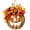 B#budiadeng, variant on Lighted Burlap Pumpkin Wreath with Remote Control | Farmhouse Fall Wreath, 8-Mode LED Fall Door Decor, Halloween Autumn Wreath for Porch Home Decor