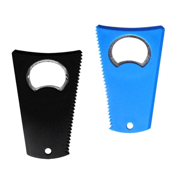 2 Unids / set Peine de Surf Macarena Herramienta de Limpieza 8x5 Cm Azul negro