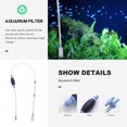 thumbnail image 3 of WASHWEPE Sand Cleaner Fish Tank Vacuum Cleaner White 1Set, 3 of 8
