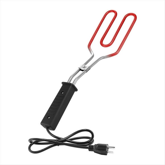Démarreur Électrique au Charbon - Allume-Feu, Élément Thermique en Acier Inoxydable 304 à Bobines avec Cordon d'Alimentation de 25 Pouces Prise US, 1 Ensemble x Démarreur au Charbon