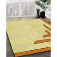 thumbnail image 2 of Ahgly Company Indoor Rectangle Patterned Sun Yellow Area Rugs, 5' x 8', 2 of 6