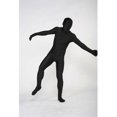 thumbnail image 4 of Mens Women Unisex Full Body Tights Suit Spandex Stretchy Black Cosplay Costume Disappearing Man Bodysuit For Halloween Party, 4 of 5