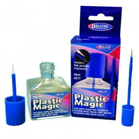 Plastic Magic Adhesive 40 ML, Plastic Magic Adhesive 40 ML By DELUXE (Best Adhesive For Abs Plastic)