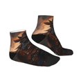 thumbnail image 6 of Salouo Steampunk Cowboy Cat Pattern Unisex Middle Tube Socks,Middle-Finger Knee High Socks Over The Calf Tube Stocking Crew Stockings for Women and Men Tube Socks, 6 of 8