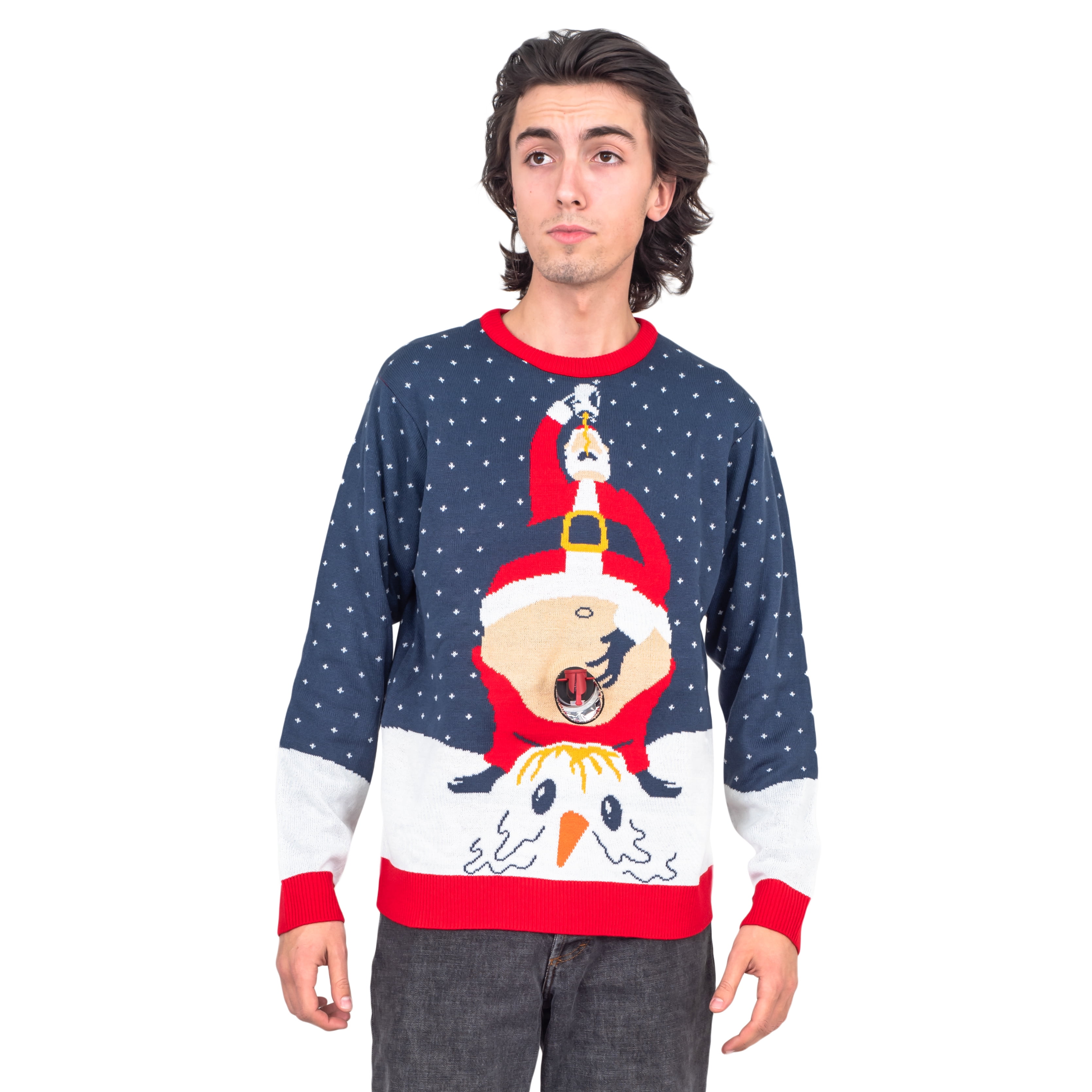 Santa peeing merry christmas on sale sweater