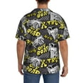 thumbnail image 7 of Goofa White Retro Off-Road Vehicle Printed Men's Casual Short-sleeved Shirt,Lightweight Breathable Button-down,Summer Casual men's top,Versatile Fashion shirt-Medium, 7 of 7