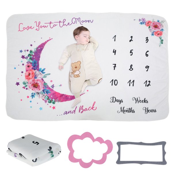Hotbest Baby Blanket For 1 To 12 Months Boy Girl Baby Photo Blanket For Newborn Baby Shower Monthly Blanket For Baby Pictures Personalized Shower Gifts 100 X 150cm Walmart Com Walmart Com Hotbest Baby Blanket For 1 To 12 Months Boy Girl Baby Photo Blanket For Newborn Baby Shower Monthly Blanket For Baby Pictures Personalized Shower Gifts 100 X 150cm Walmart Com Walmart Com