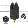 thumbnail image 2 of Alarma de mordedura de pez LED Campana de sonido Luz de alerta de punta de caña de pescar de carpa (Negro) Ndcxsfigh Para Estrenar, 2 of 5