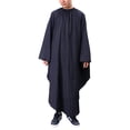 thumbnail image 1 of MasteelfCA Cape de Coupe de Cheveux Professionnelle pour Client de Salon, Robe de Barbier avec Manches (Noir), 1 of 7