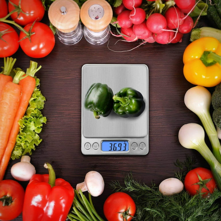 0-1kg/0.1g, 1-5kg/1g, Smart Kitchen Scales Nutrition Food Calorie Scal