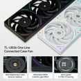thumbnail image 4 of Thermalright TL-UB36 360mm ARGB Single-Frame PC Case Fan, 2150 RPM PWM, High Airflow 69×3 CFM, Black, 4 of 8