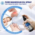 thumbnail image 5 of Aliver Pure Magnesium Oil Spray for Stress Relief & Healthy Skin, 100% Natural, 2.0 fl.oz, 5 of 11