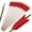 Red, variant on limaity 12X Bamboo Arrows 33" Flu Flu Feathers Longbow Recurve Bow Archery Hunting
